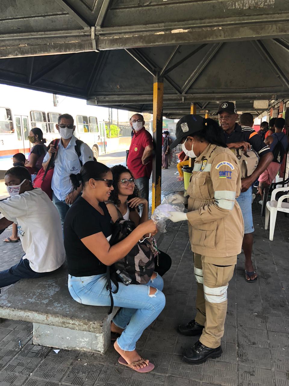 Prefeitura dá continuidade à campanha educativa sobre uso de máscaras no transporte público - SMTT Aracaju